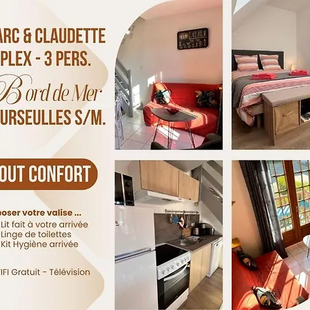 Appt 4p - Manoirs 1 A La Chez Claudette & Marc Courseulles-sur-Mer